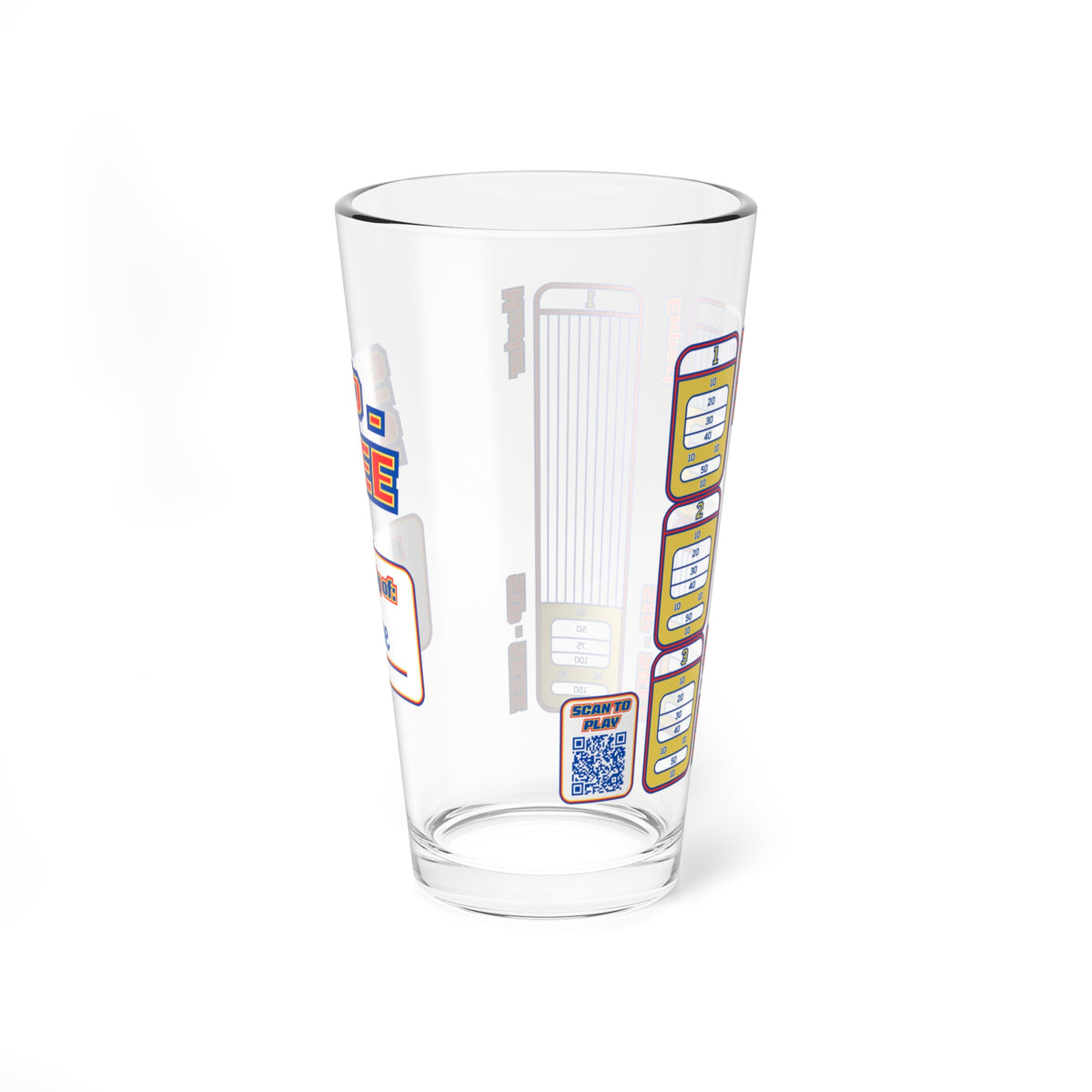 Sip-Skee Original 2.0 Personalized: Drinking Game Pint Glass