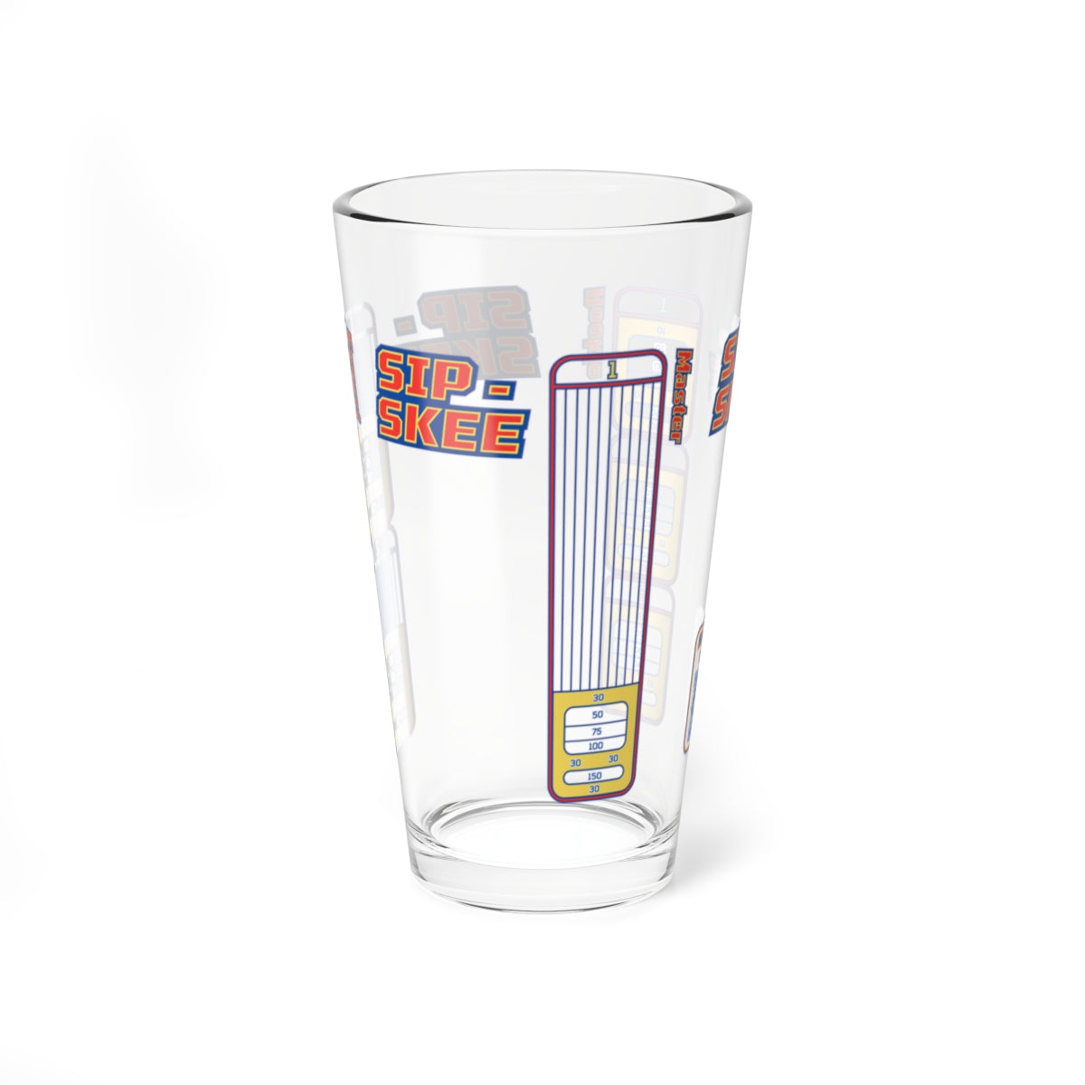 Sip-Skee Original 2.0: Drinking Game Pint Glass